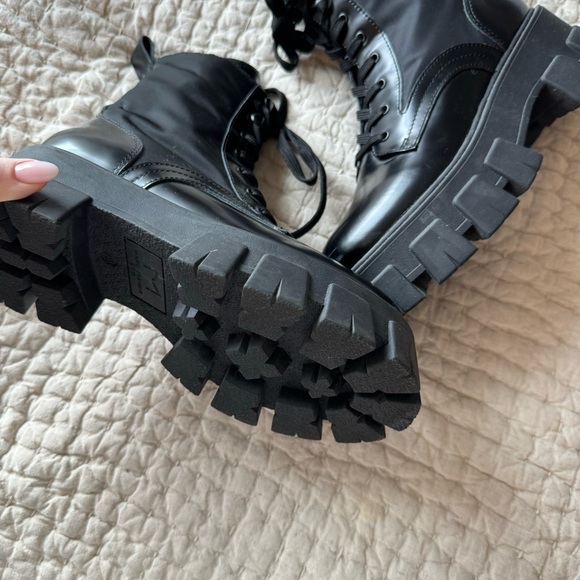 Marc Fisher Happy Combat Boot - Picture 5 of 6